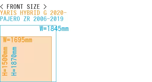 #YARIS HYBRID G 2020- + PAJERO ZR 2006-2019